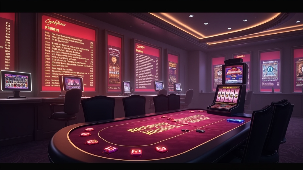 Casino-ähnliche Grafik zu Umsatzregeln und Auszahlung beim Bonus